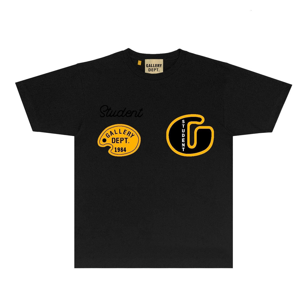 Gallery Dept T Shirt Retro Printed Loose Short-Sleeved Shirt (part2)