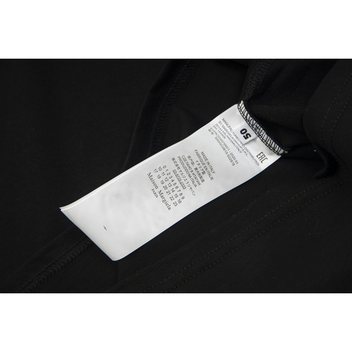 Maison Margiela T-shirt Crew Neck Loose Short Sleeve T-shirt