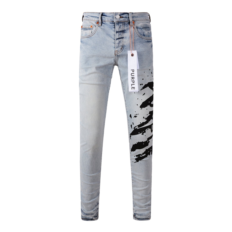 PURPLE  Fashion Jeans 9048