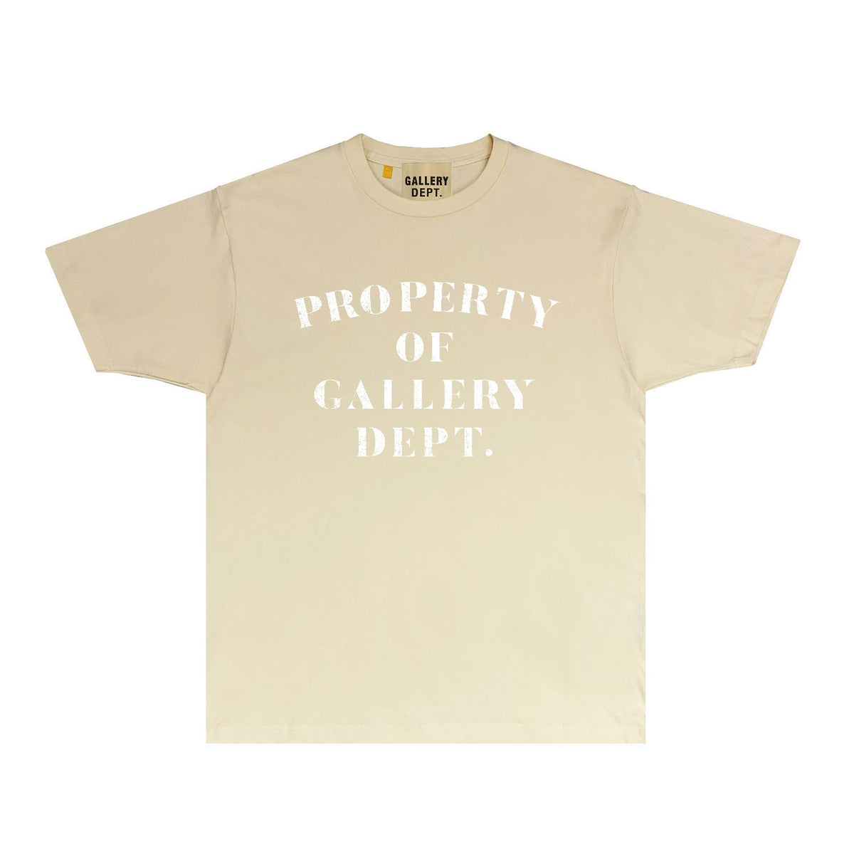 Gallery Dept T Shirt Retro Printed Loose Short-Sleeved Shirt