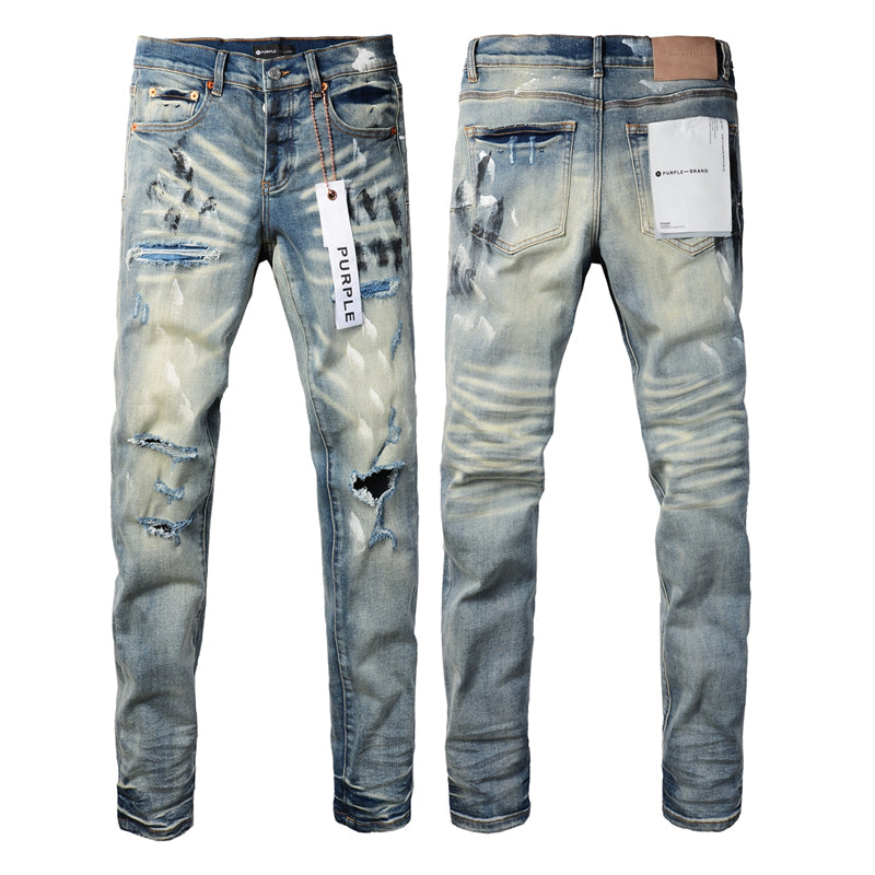 PURPLE  Fashion Jeans 9037
