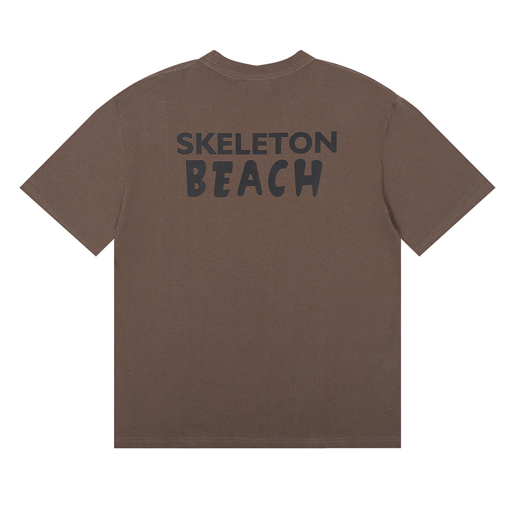 Gallery Dept T Shirts Printed Letter Cotton Short-Sleeved T-shirt for Men