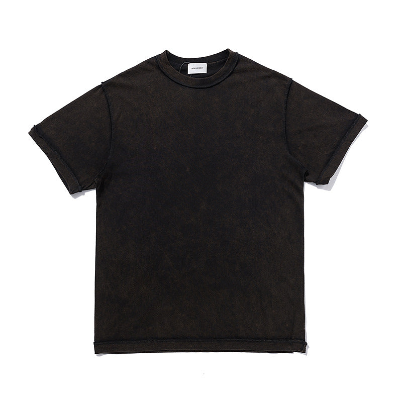 Askyurself T-shirts Summer Short Sleeve Loose T-shirt