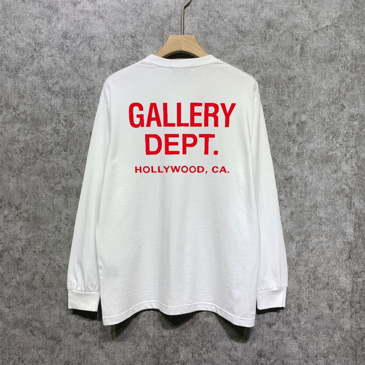 Gallery Dept Long Sleeved Shirt Fashion Brand Long Sleeve Long-Sleeved T-shirt Blouse