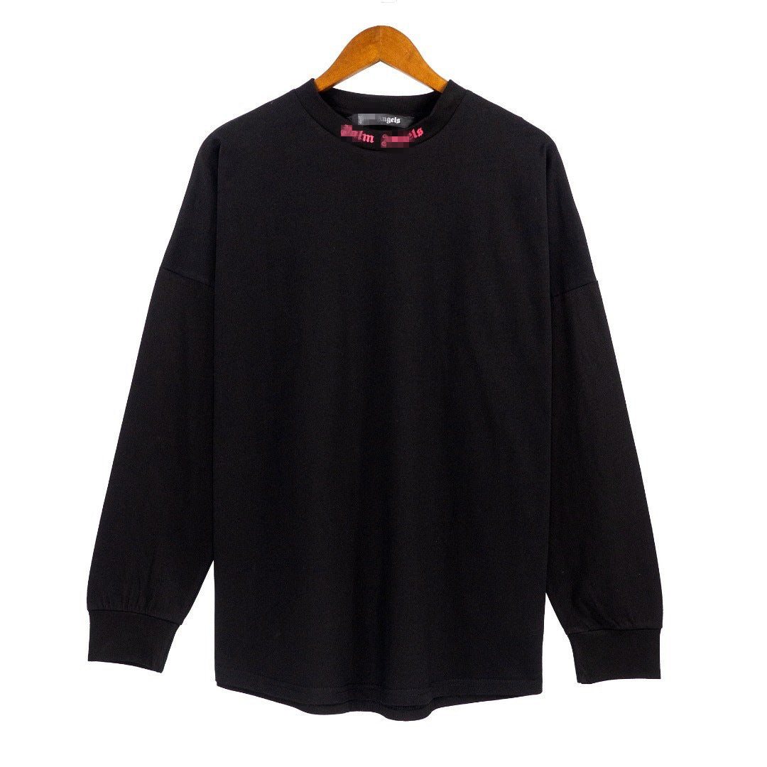 Palm Angle Sweater Palm Angels Long Sleeve round Neck T-shirt Letters Spring and Autumn
