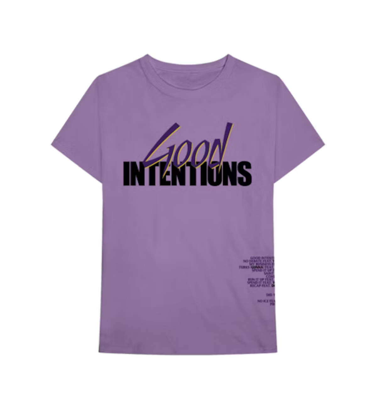 Vlone Nav Dove Purple Tee