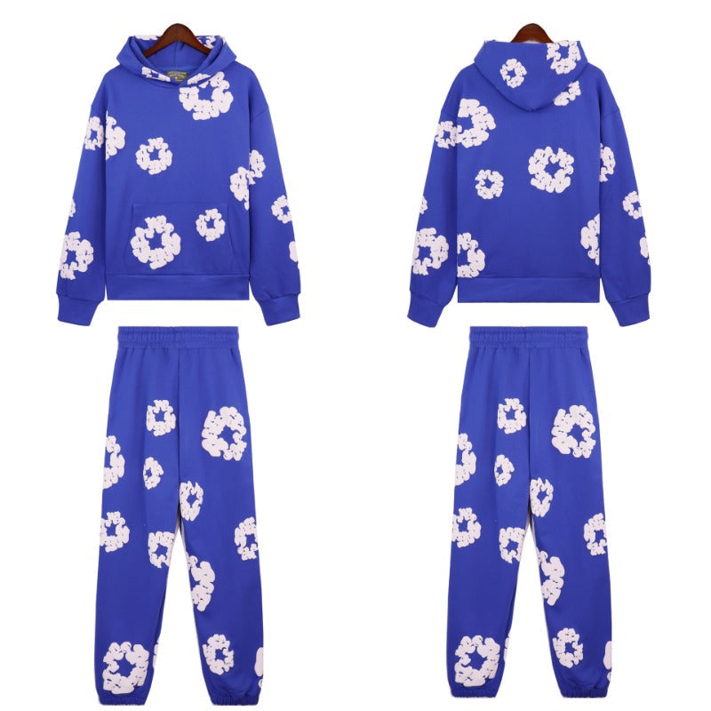 Denim Tears Outfit:Hoodie/Sweatpants (Separate Purchase Options) Casual Pants