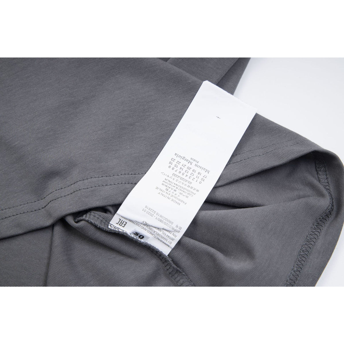 Maison Margiela T-shirt Crew Neck, Loose Short Sleeve T-shirt