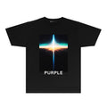 PURPLE  fashion T-shirt