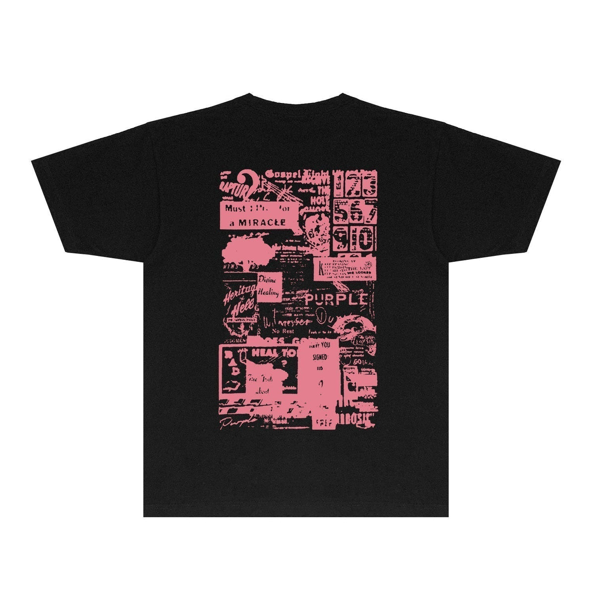 PURPLE  fashion T-shirt